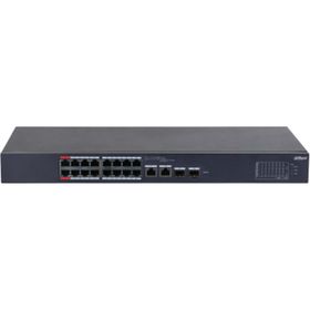 Dahua CS4218-16ET-240 16 Port 16xFE-2xGE-2xGE Yönetilebilir 240W PoE Switch