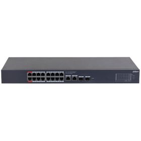 Dahua CS4220-16GT-190 16 Port Gigabit 16 Port PoE 190W +2 Port Gigabit Yönetilebilir Switch
