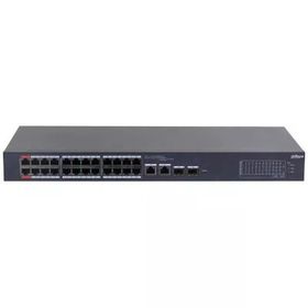 Dahua CS4226-24ET-240 24 Port Gigabit PoE 2 Port Gigabit Uplink 2 Port SFP 240 W Cloud Yönetilebilir Switch