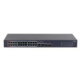 Dahua CS4228-24GT-240 24 Port Gigabit PoE 2 Port Gigabit Uplink 2 Port SFP 240W Cloud Yönetilebilir PoE Switch