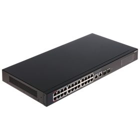 Dahua CS4228-24GT-240 24 Port Gigabit PoE 2 Port Gigabit Uplink 2 Port SFP 240W Cloud Yönetilebilir PoE Switch