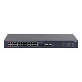 Dahua CS4228-24GT-240 24 Port Gigabit PoE 2 Port Gigabit Uplink 2 Port SFP 240W Cloud Yönetilebilir PoE Switch