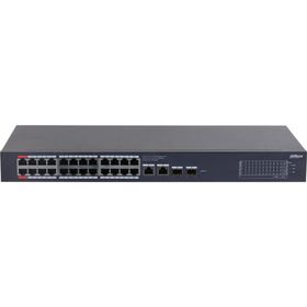 Dahua CS4228-24GT-240 24 Port Gigabit PoE 2 Port Gigabit Uplink 2 Port SFP 240W Cloud Yönetilebilir PoE Switch