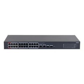 Dahua CS4228-24GT-240 24 Port Gigabit PoE 2 Port Gigabit Uplink 2 Port SFP 240W Cloud Yönetilebilir PoE Switch