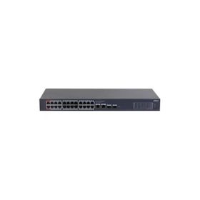 Dahua CS4228-24GT-375 24 Port Gigabit PoE 2 Port Gigabit Uplink 2 Port SFP 375 W Cloud Yönetilebilir Switch