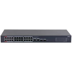 Dahua CS4228-24GT-375 24 Port Gigabit PoE 2 Port Gigabit Uplink 2 Port SFP 375 W Cloud Yönetilebilir Switch