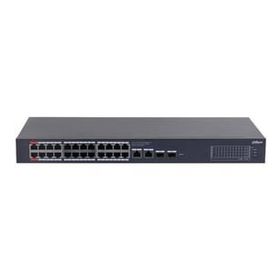 Dahua CS4228-24GT-375 24 Port Gigabit PoE 2 Port Gigabit Uplink 2 Port SFP 375 W Cloud Yönetilebilir Switch