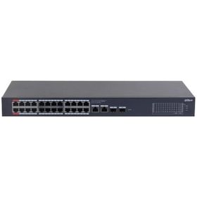 Dahua CS4228-24GT-375 24 Port Gigabit PoE 2 Port Gigabit Uplink 2 Port SFP 375 W Cloud Yönetilebilir Switch