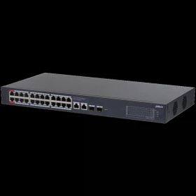 Dahua CS4228-24GT-375 28 Port 10/100/1000 24xPoE 375W +2SFP Yönetilebilir Switch