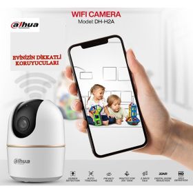 Dahua DH-H2A Hero A1 360° Wi-Fi Gece Görüşlü Akıllı Güvenlik Kamerası