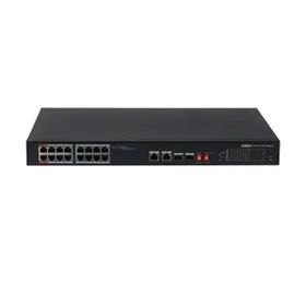 Dahua DH-S3218-16ET-135 16 Port 16XFE-2XGE-2XGE/SFP 135W Yönetilemez PoE Switch