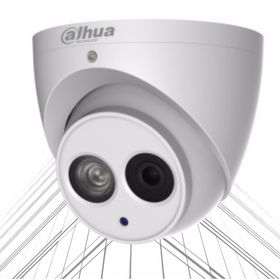 Dahua IPC-HDW4231EM-AS-0360B-S4 H265+ 3.6 mm Lens Dahili Sesli SD Kartlı WDR 2 mp 1080P Starlight IR Dome Poe IP Kamera