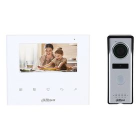 Dahua KTA04 Video İntercom Ekran ve Kameralı Zil Paneli Kiti