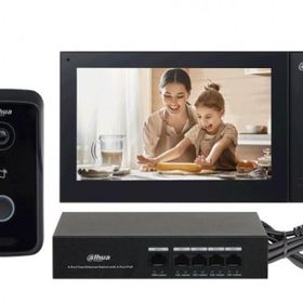 Dahua KTP02 IP Villa Video İntercom Ekran ve Kameralı Zil Paneli Kiti