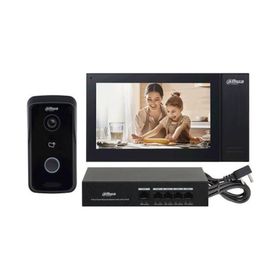 Dahua KTP02 IP Villa Video İntercom Ekran ve Kameralı Zil Paneli Kiti