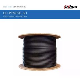 Dahua PFM920-6UN 305 mt UTP Gri CAT6 Bakır Kablo
