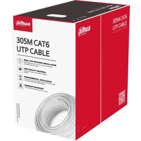 Dahua PFM920I-6UN-C Beyaz UTP CAT6 Uzun Mesafeli İletim 305 mt Kablo