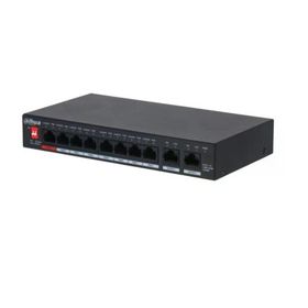 Dahua PFS3010-8ET-96-V2 8 Port Gigabit PoE 2 Port Gigabit Uplink 96 W Plastik PoE Switch