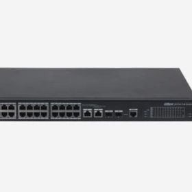 Dahua PFS4226-24ET-240 24 Port 24XFE-2GE-2SFP 240 W Yönetilebilir PoE Switch