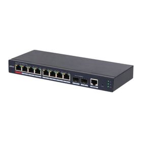 Dahua S4210-8GT-110 8 Port Gigabit PoE 2 Port SFP Rack Mount PoE Switch