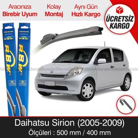 Daihatsu Sirion RBW 2005-2009 Muz Silecek Takımı