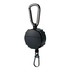 Daiichiseiko Black Carabiner Reel + Micro Case 2 Gözlü Aksesuar Askısı