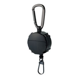 Daiichiseiko Black Carabiner Reel + Micro Case 2 Gözlü Aksesuar Askısı