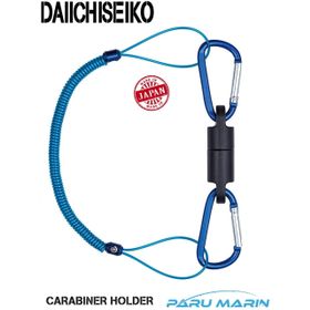 Daiichiseiko Carabiner Holder MG 5000 Blue Mıknatıslı Karabina ve Güvenlik Kordonu