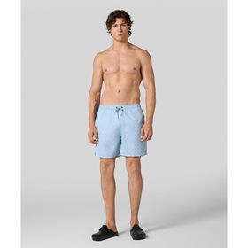 Daily Paper 2512008-001 Logo Swimshorts Mavi Erkek Mayo