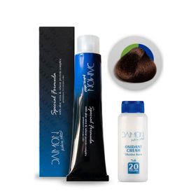 Daimon 6.35 Koyu Kumral Çikolata Kahve 60 ML Saç Boyası