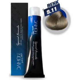 Daimon 9.11 Çok Açık Sarı Yoğun Küllü 60 ml Saç Boyası