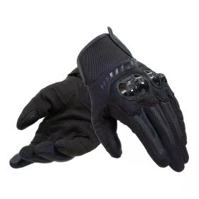 Dainese Mig 3 Air Tex Black Tekstil Motorsiklet Eldiven