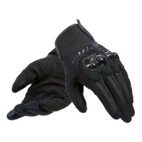 Dainese Mig 3 Air Tex Black Tekstil Motorsiklet Eldiven