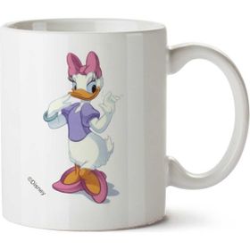 Daisy Duck Transparent Baskılı Kupa Bardak