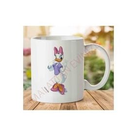 Daisy Duck Transparent Baskılı Kupa Bardak