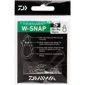 Daiwa Agrafe Tournament W-Snap Serisi Klips