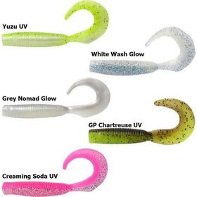 Daiwa Bait Junkie Grub Soft Creaming Soda UV 10 cm Silikon Yem