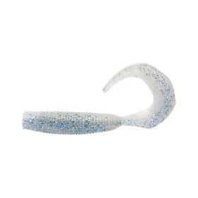 Daiwa Bait Junkie Grub Soft White Wash Glow 10 cm Silikon Yem