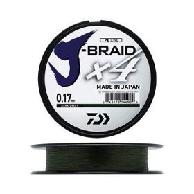 Daiwa J-Braid 4 Kat 270 mt 0,25 mm Koyu Yeşil Örgü İp Misina