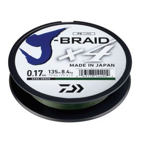 Daiwa J-Braid 4B Koyu Yeşil 135 m Misina