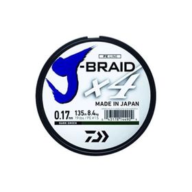 Daiwa J-Braid 4B Koyu Yeşil 270 m İp Misina