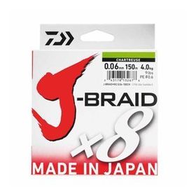 Daiwa J-Braid 8B Chartreuse 150 m Misina