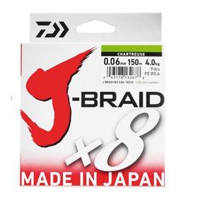 Daiwa J-Braid 8B Chartreuse 150 m Misina