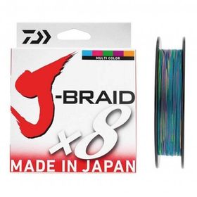 Daiwa J-Braid 8B Multi Colour 150 m Misina