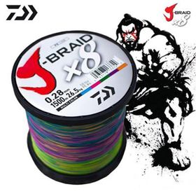 Daiwa J-BRAİD 8B Multicolor 1500 m Misina