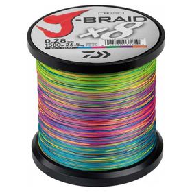 Daiwa J-BRAİD 8B Multicolor 1500 m Misina