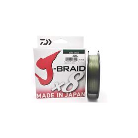 Daiwa J-Braid 8B Vert 300 m 0,18 mm İp Misina