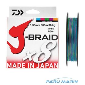 Daiwa J-Braid 8B Vert 300 m 0,20 mm İp Misina