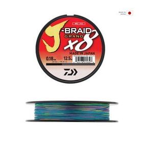 Daiwa J-Braid Grand 8B 300M 0,22 mm Multi Color İp Misina