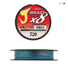 Daiwa J-Braid Grand 8B 300M 0,28 mm Multi Color İp Misina